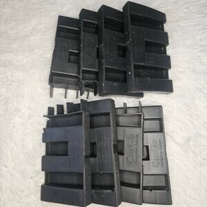 CarGo Protection System Black Hook and Loop Secure Blocks for Trunk Set of 8